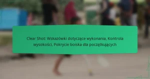 Clear Shot: Wskazówki dotyczące wykonania, Kontrola wysokości, Pokrycie boiska dla początkujących