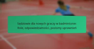 Sędziowie dla nowych graczy w badmintonie: Role, odpowiedzialności, poziomy uprawnień